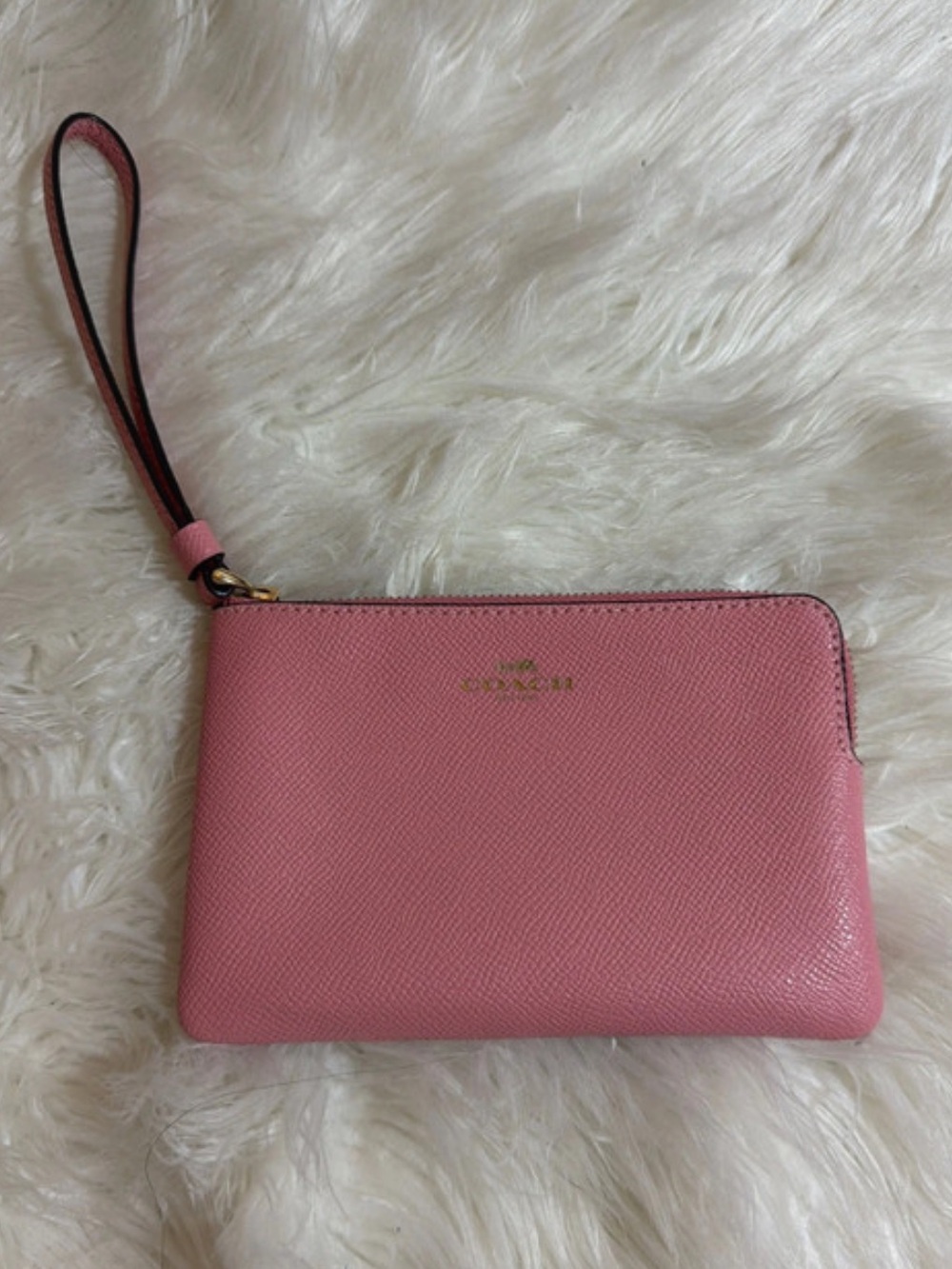 Coach Leather Wristlet